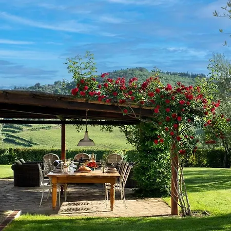Charming With Private Pool In Chianti ヴィラ パンツァーノ