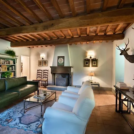 Charming With Private Pool In Chianti ヴィラ パンツァーノ